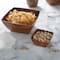 Luxe Party Mahogany Collection Large 9" Square Serving Bowl